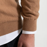 The Monor Wool Cardigan - Beige