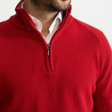 Der Rodna-Wollpullover – Rot