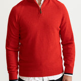 The Rodna Wool Jumper - Crimson