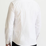 The Peles Egyptian Cotton Shirt - White