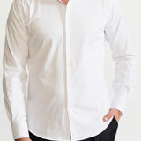 The Peles Egyptian Cotton Shirt - White