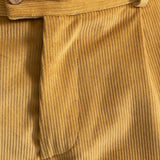 The Dacian Corduroy Trousers - Golden