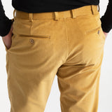 The Dacian Corduroy Trousers - Golden