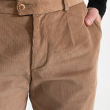 The Dacian Corduroy Trousers - Toffee