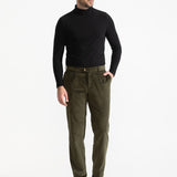 The Dacian Corduroy Trousers - Olive