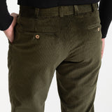 The Dacian Corduroy Trousers - Olive