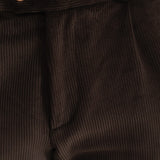 The Dacian Corduroy Trousers - Dark Brown