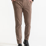 The Chesler Cotton Trousers - Beige