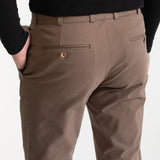 The Chesler Cotton Trousers - Beige