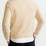 The Monor Cashmere-Wool Jumper - Pearl