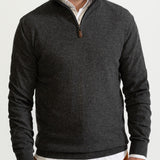 The Monor Wool Jumper - Charcoal