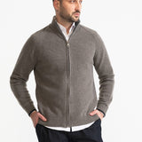 The Rodna Wool Cardigan - Grey