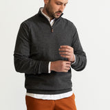 The Monor Wool Jumper - Charcoal