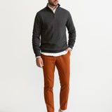 The Monor Wool Jumper - Charcoal