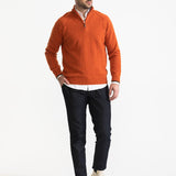 The Rodna Wool Jumper - Orange