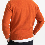 The Rodna Wool Jumper - Orange