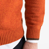 The Rodna Wool Jumper - Orange