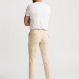 The Romana Linen-Cotton Trousers - Natural