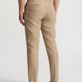 The Romana Linen Trousers - Sand