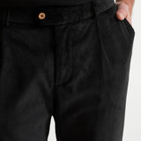 The Dacian Corduroy Trousers - Black