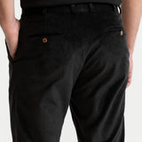 The Dacian Corduroy Trousers - Black