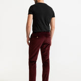 The Dacian Corduroy Trousers - Burgundy