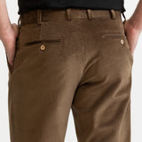 The Dacian Corduroy Trousers - Russet Brown