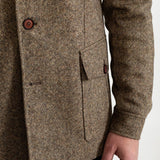 The Safari Wool Jacket - Chambray Beige