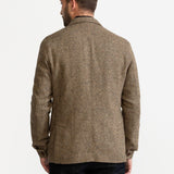 The Safari Wool Jacket - Chambray Beige