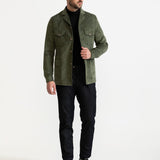 The Corduroy Safari Jacket - Mint Green