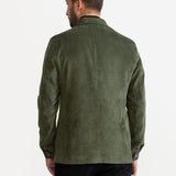 The Corduroy Safari Jacket - Mint Green