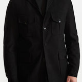 The Safari Wool Jacket - Black