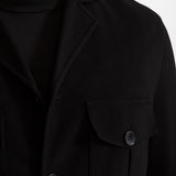 The Safari Wool Jacket - Black