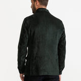 The Corduroy Safari Jacket - Forest Green