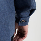 The Safari Wool Jacket - Blue