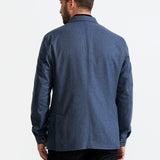 The Safari Wool Jacket - Blue