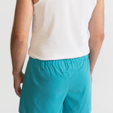 The Cotton Boxer Shorts - Aqua