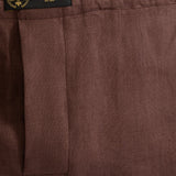 The Linen Boxer Shorts - Brown