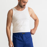 The Linen Boxer Shorts - Royal Blue