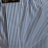 The Cotton Boxer Shorts - Blue Stripes