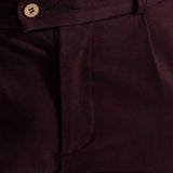 The Chesler Cotton Trousers - Whiskey Brown