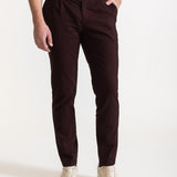 The Chesler Cotton Trousers - Whiskey Brown