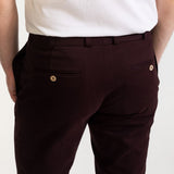 The Chesler Cotton Trousers - Whiskey Brown