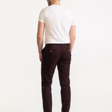 The Chesler Cotton Trousers - Whiskey Brown