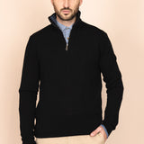 The Rodna 100% Wool Jumper - Black