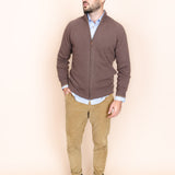 The Rodna Wool Cardigan - Taupe